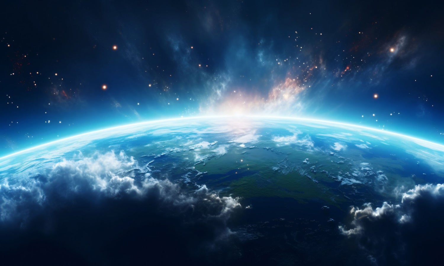 outer rim lit with bright lights